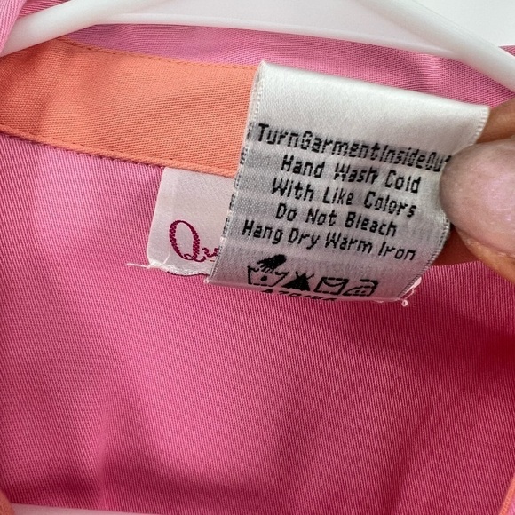 Quacker Factory pink jacket button front size XL - Picture 6 of 6